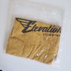 Elevation Climbing Yellow Tee Medium